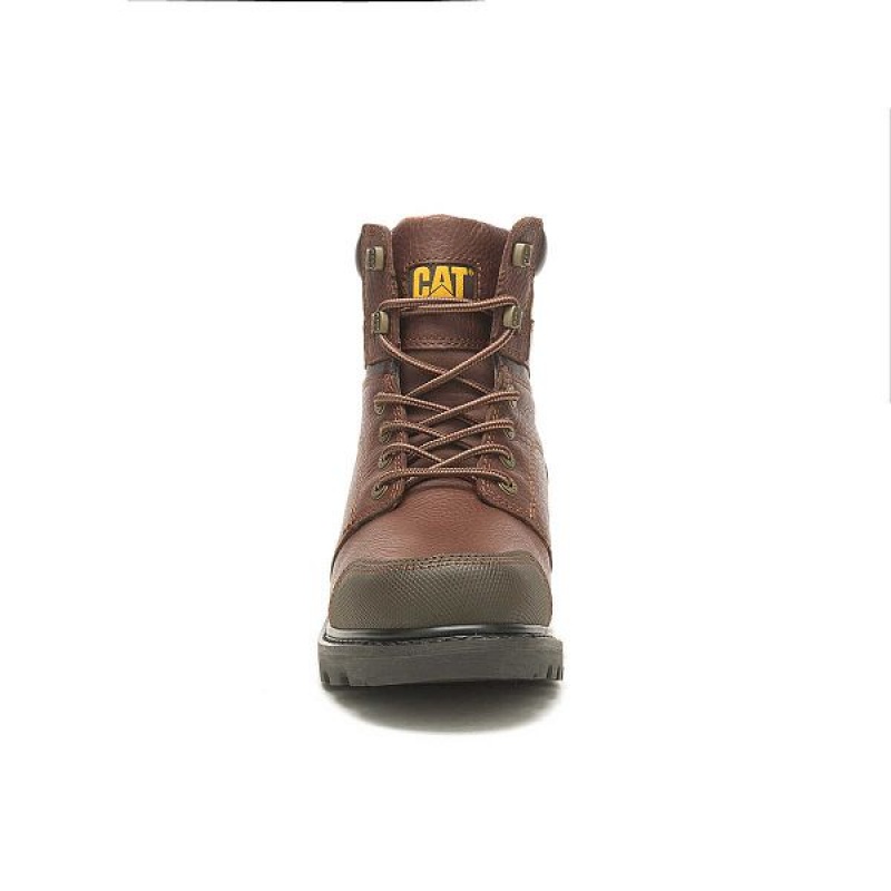 Brown Men's Caterpillar Allerton Boots | 260187-ZSL