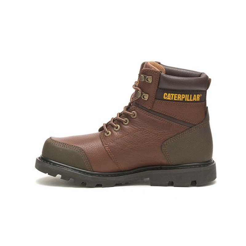 Brown Men's Caterpillar Allerton Boots | 260187-ZSL