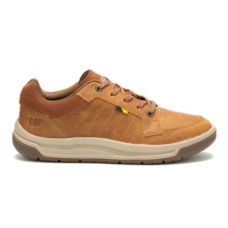 Brown Men's Caterpillar Apa Cush Sneakers | 752094-ZGT