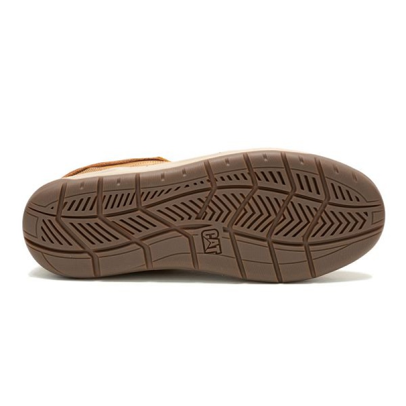 Brown Men's Caterpillar Apa Cush Sneakers | 752094-ZGT