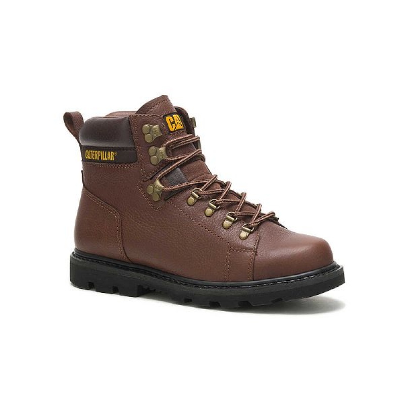 Brown Men's Caterpillar Arlington Boots | 987504-OIK