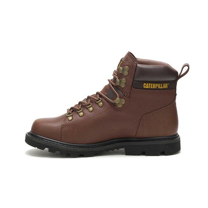 Brown Men's Caterpillar Arlington Boots | 987504-OIK