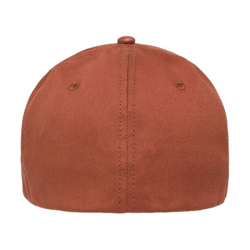 Brown Men's Caterpillar Classic Logo Hats | 391456-QMI