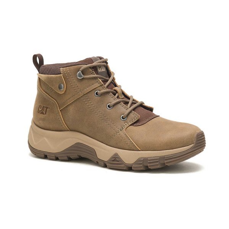 Brown Men's Caterpillar Detours Chukka Boots | 478360-YCT