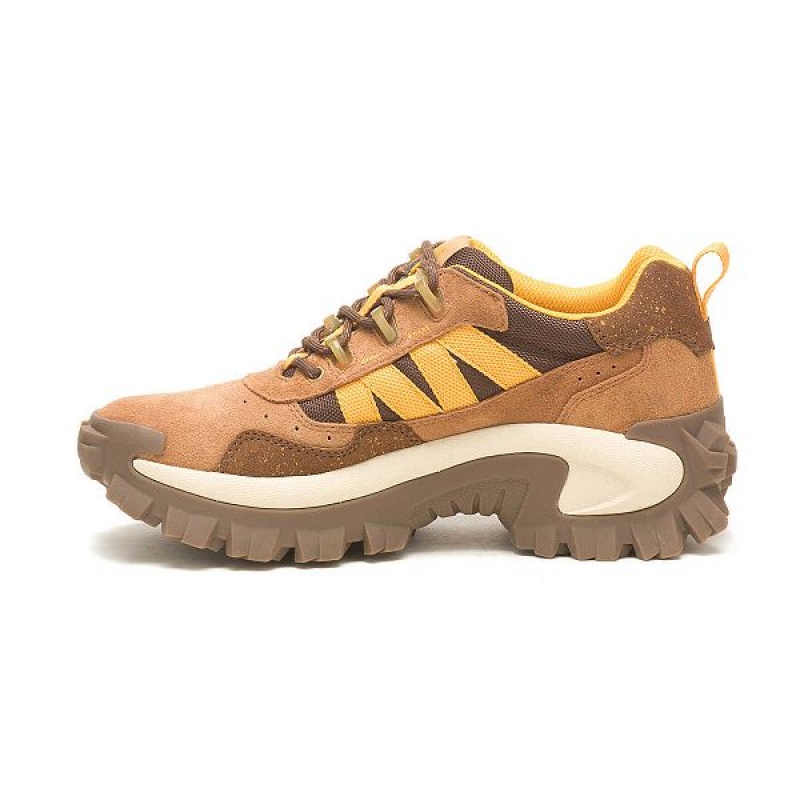 Brown Men's Caterpillar Intruder Beta Sneakers | 971058-JCG