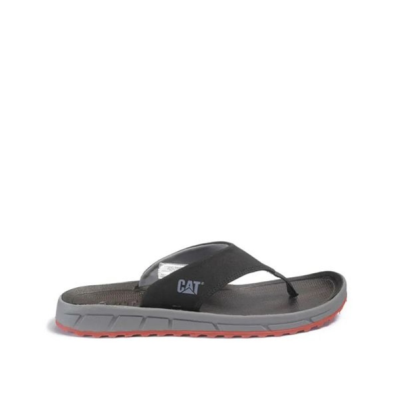 Brown Men's Caterpillar Montijo Cat Sandals | 542380-QVW