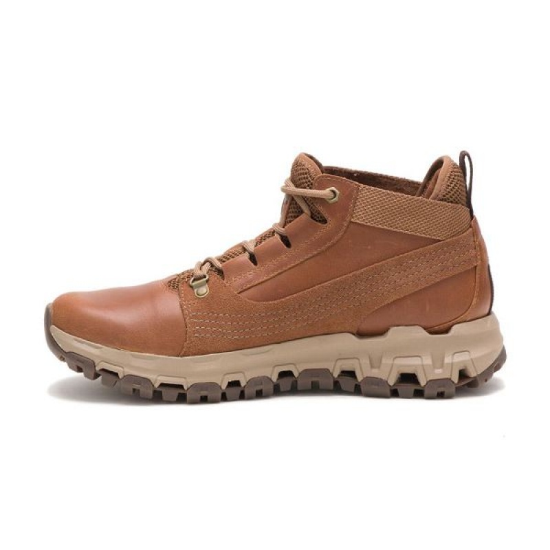 Brown Men's Caterpillar Urban Tracks Hiker Hiking Boots | 926048-EXW