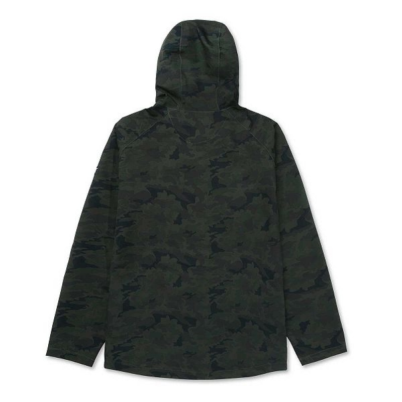 Camo Men's Caterpillar Essential Rain Jackets | 139620-VYE