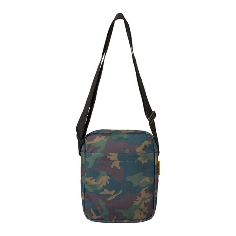 Camo / Black Men's Caterpillar Shoulder Bags | 873246-OKR