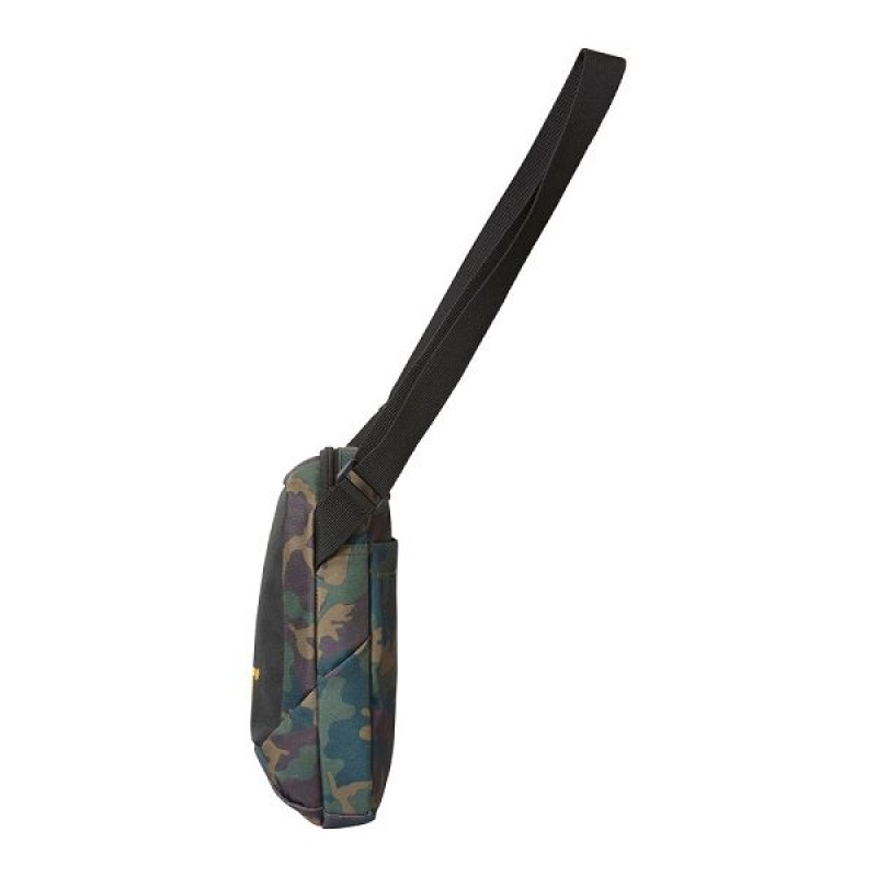 Camo / Black Men's Caterpillar Shoulder Bags | 873246-OKR