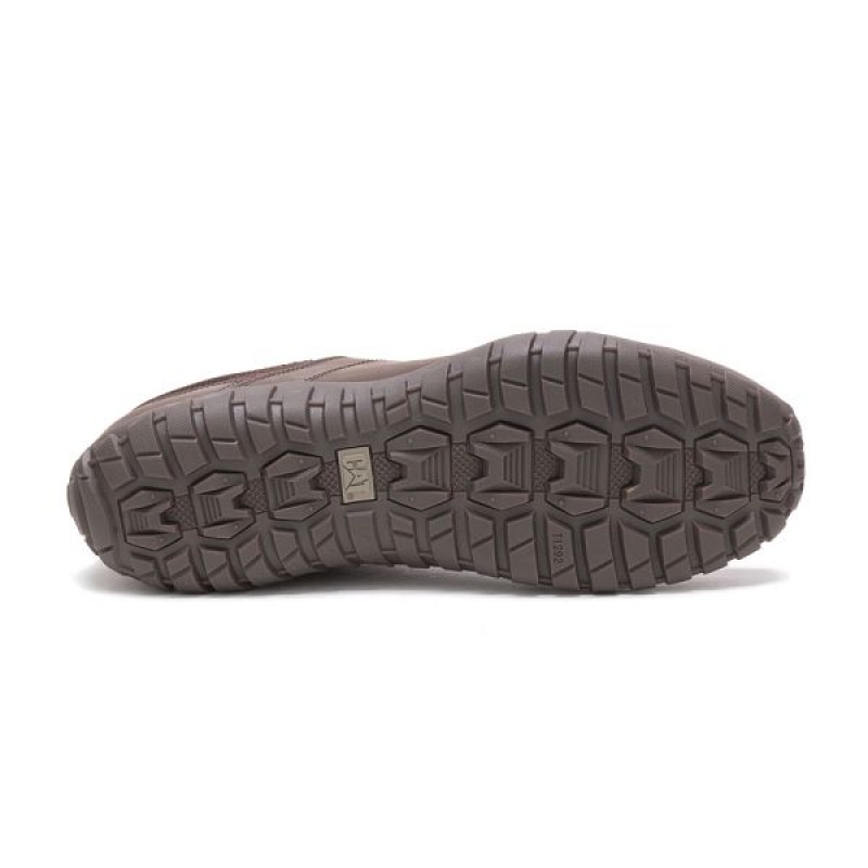 Chocolate Men's Caterpillar Gus Casual Shoes | 743059-BRG