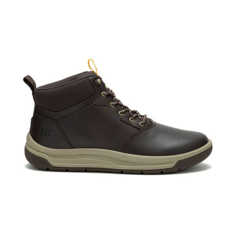 Coffee Men's Caterpillar Apa Cush Sport Boots | 043528-PDX