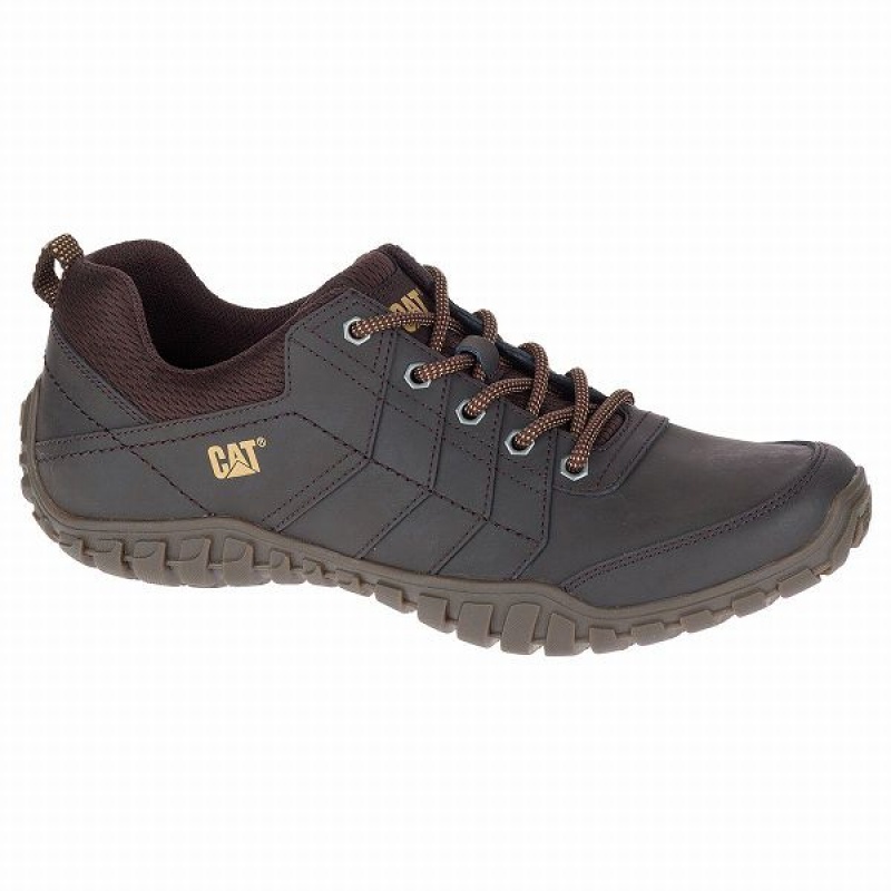 Coffee Men\'s Caterpillar Instruct Casual Shoes | 752964-UDJ