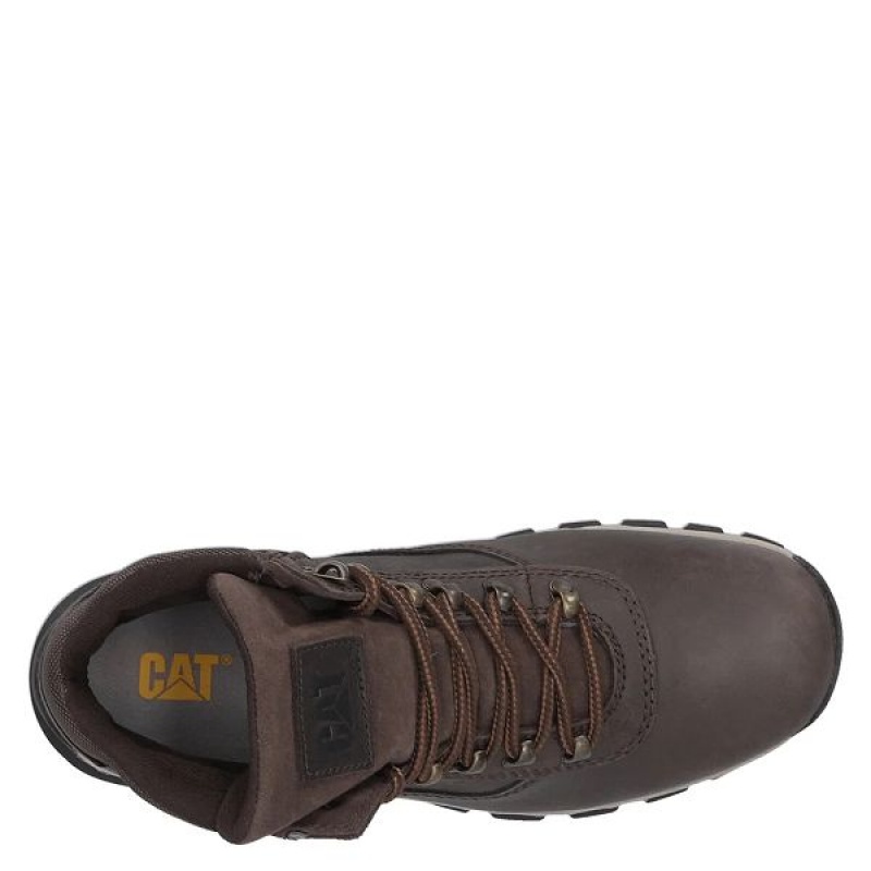 Coffee Men's Caterpillar Wilson WS M4M Casual Boots | 529648-LFV