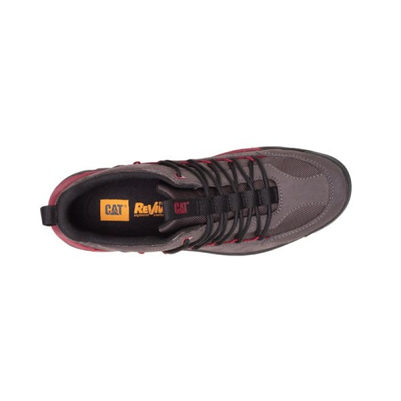 Dark / Grey Men's Caterpillar Crail Sport Low Sneakers | 179543-STR