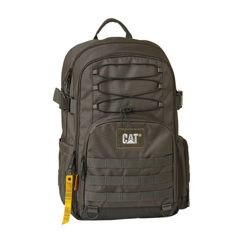 Dark / Grey Men\'s Caterpillar Sonoran Backpack | 924380-OKD