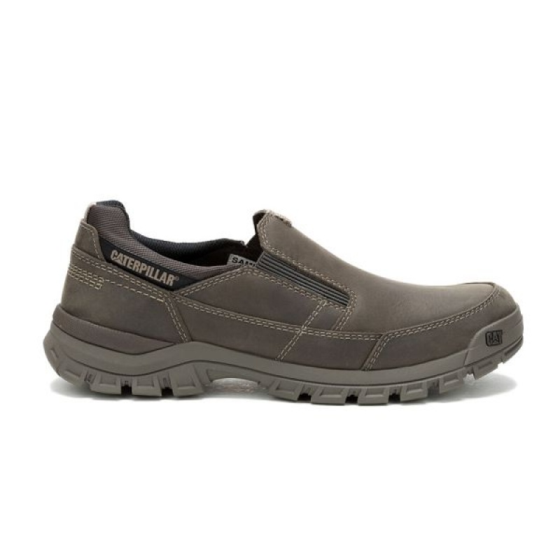 Dark / Grey Men's Caterpillar Threshold Slip On | 540931-OID