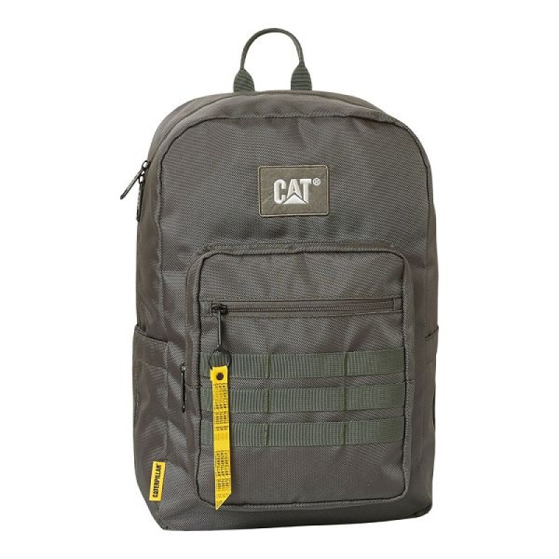 Dark / Grey Men\'s Caterpillar Yuma Backpack | 273451-AMS