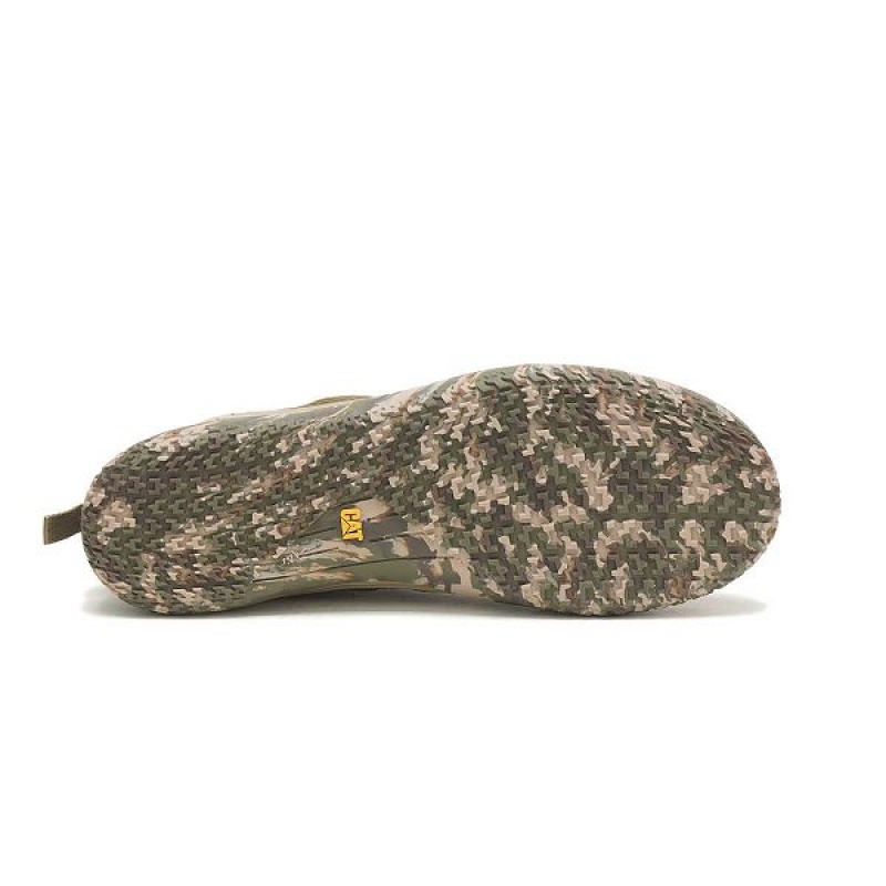 Dark / Olive Men's Caterpillar Crossover Slip On | 631598-RYN