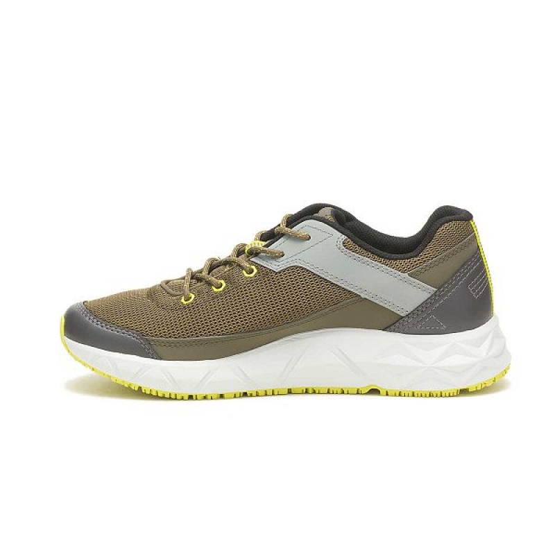 Dark / Olive Men's Caterpillar ProRush Speed FX Sneakers | 108634-GSI