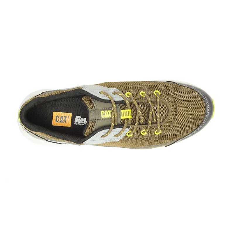 Dark / Olive Men's Caterpillar ProRush Speed FX Sneakers | 108634-GSI