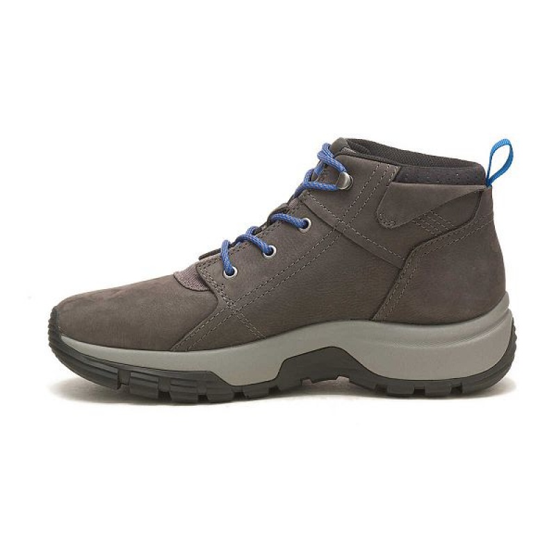 Grey Men's Caterpillar Detours Chukka Boots | 579028-ABS