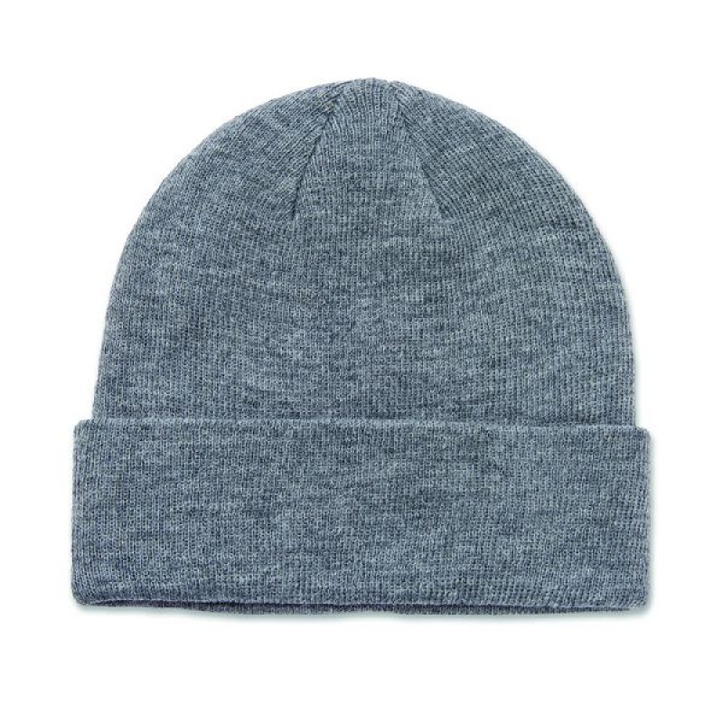 Grey Men's Caterpillar Foundation Knit Hats | 396247-HAG