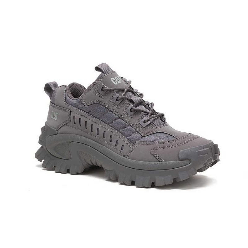 Grey Men's Caterpillar Intruder Sneakers | 124809-EHL