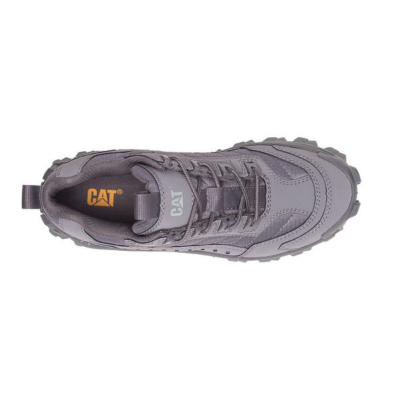 Grey Men's Caterpillar Intruder Sneakers | 124809-EHL