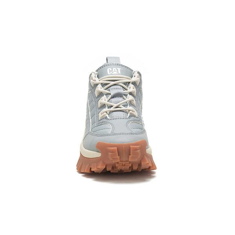 Grey Women's Caterpillar Eco Intruder Sneakers | 130426-BDT