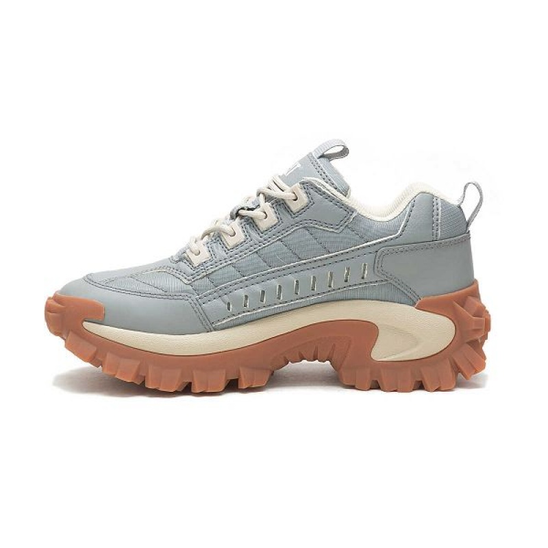 Grey Women's Caterpillar Eco Intruder Sneakers | 130426-BDT