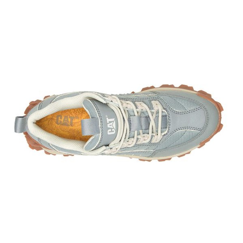 Grey Women's Caterpillar Eco Intruder Sneakers | 130426-BDT