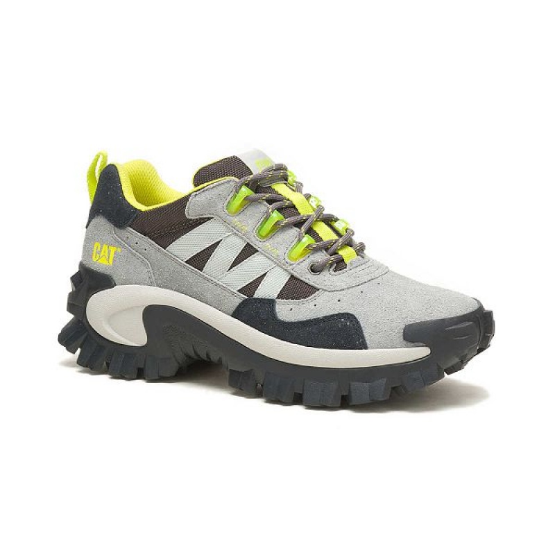 Grey Women's Caterpillar Intruder Beta Sneakers | 547231-QUC