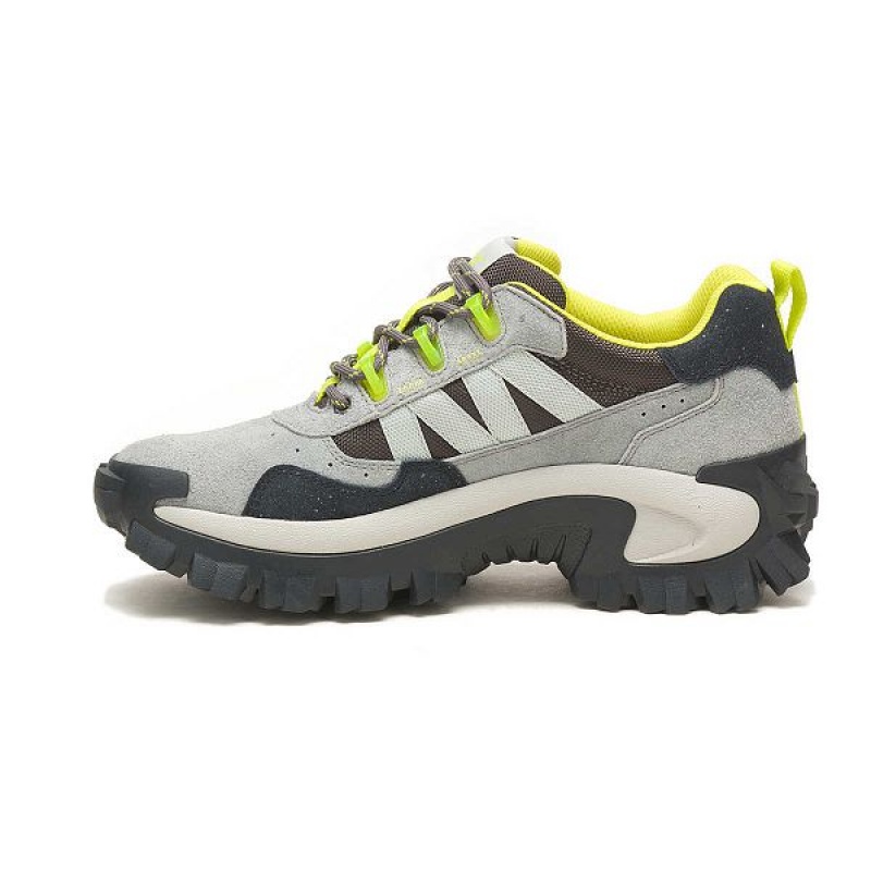 Grey Women's Caterpillar Intruder Beta Sneakers | 547231-QUC