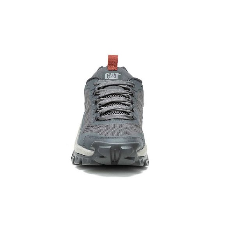 Grey Women's Caterpillar Intruder Lightning Mesh Sneakers | 374689-HBU