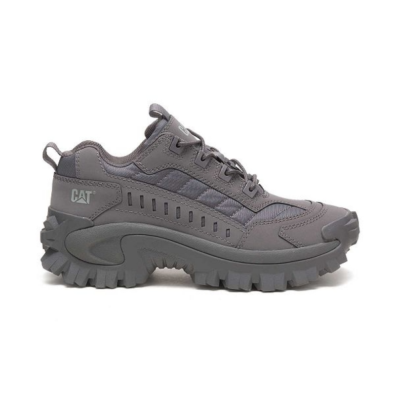 Grey Women\'s Caterpillar Intruder Sneakers | 420763-IJH