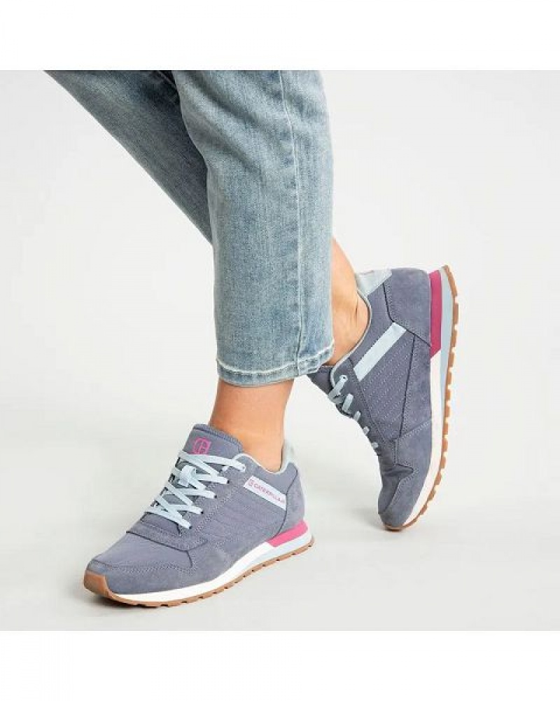 Grey Women's Caterpillar Ventura Sneakers | 943807-XOL