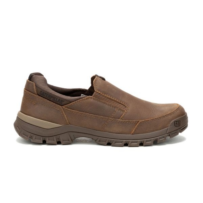 Light / Brown Men's Caterpillar Threshold Slip On | 035274-JLM