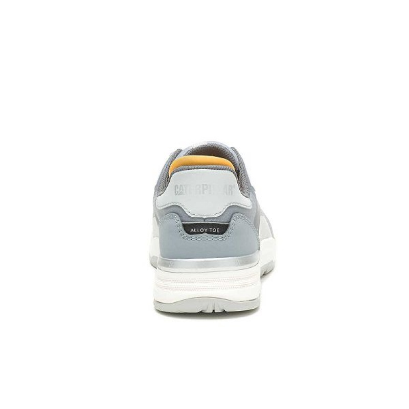 Light / Grey Women's Caterpillar Elapse Alloy Toe Work Shoes | 236845-CVO