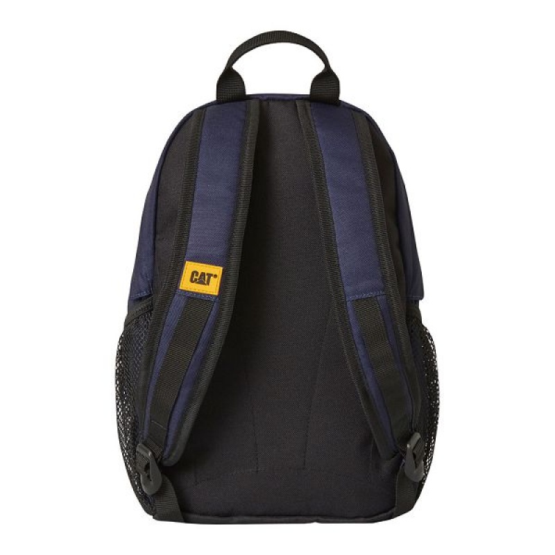 Navy Men's Caterpillar A2 Backpack | 387601-XSP