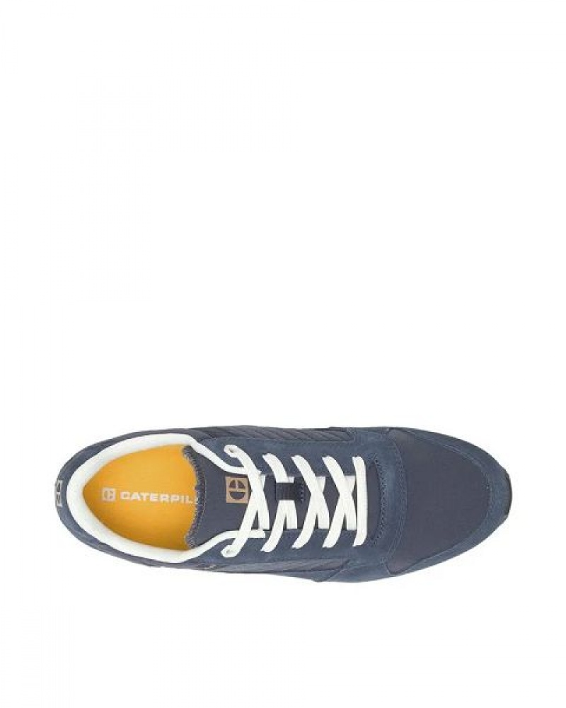 Navy Men's Caterpillar Ventura Sneakers | 398125-ZEG