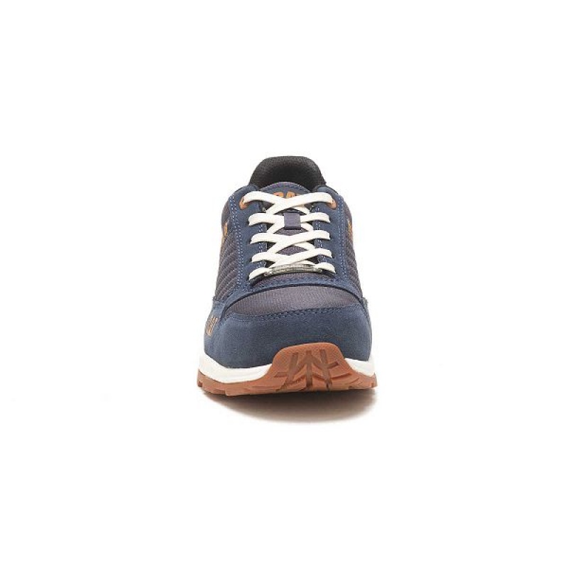 Navy Men's Caterpillar Venward Composite Toe Work Shoes | 405831-YSF