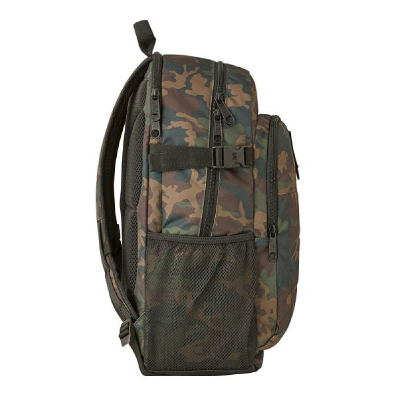 Olive Men's Caterpillar Barry Backpack | 731852-QEB