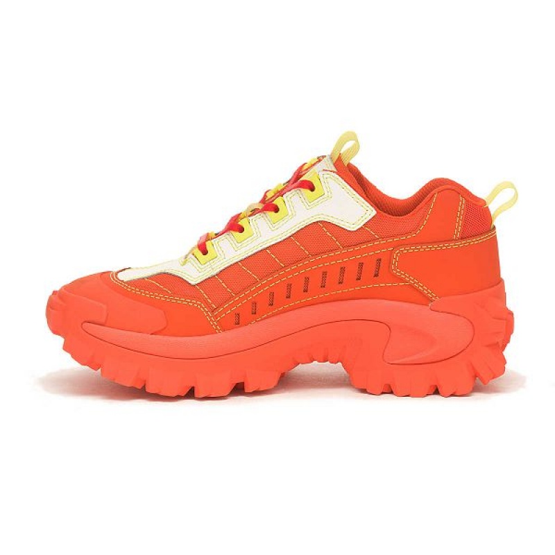 Orange Men's Caterpillar Intruder Supercharged Sneakers | 231986-ZNJ