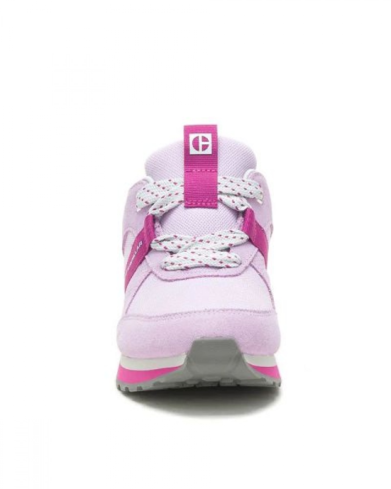 Pink Women's Caterpillar Ventura Elevated Morada Sneakers | 549236-INX