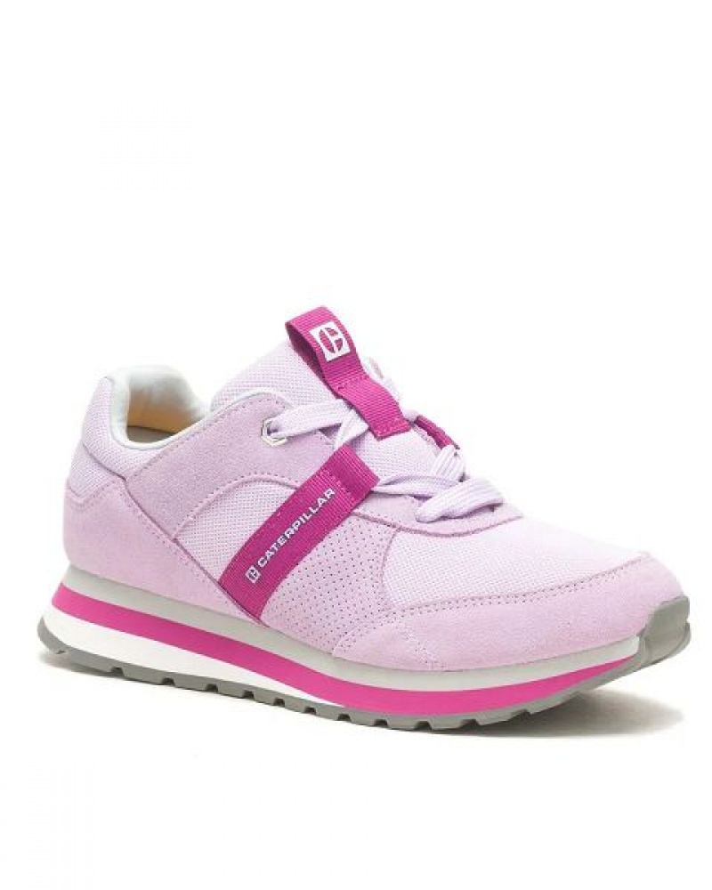 Pink Women\'s Caterpillar Ventura Elevated Morada Sneakers | 549236-INX