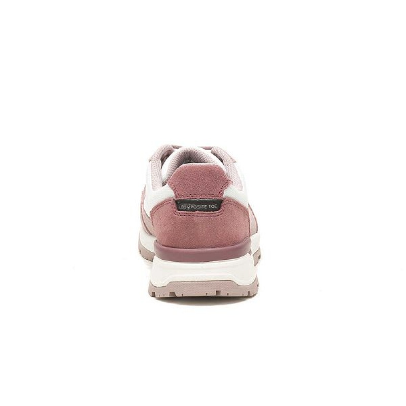 Rose / Grey / Brown Women's Caterpillar Venward Composite Toe Work Shoes | 951063-SER