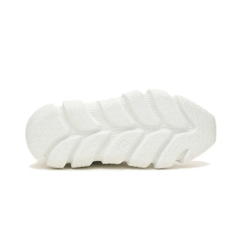 White Men's Caterpillar Imposter Mesh Sneakers | 826053-OSJ