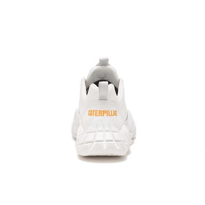 White Men's Caterpillar Vapor Storm Sneakers | 691854-HGB