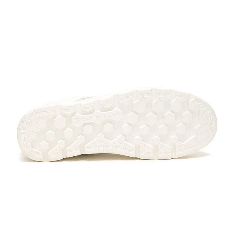 White Women's Caterpillar Cite Low Sneakers | 376185-LER